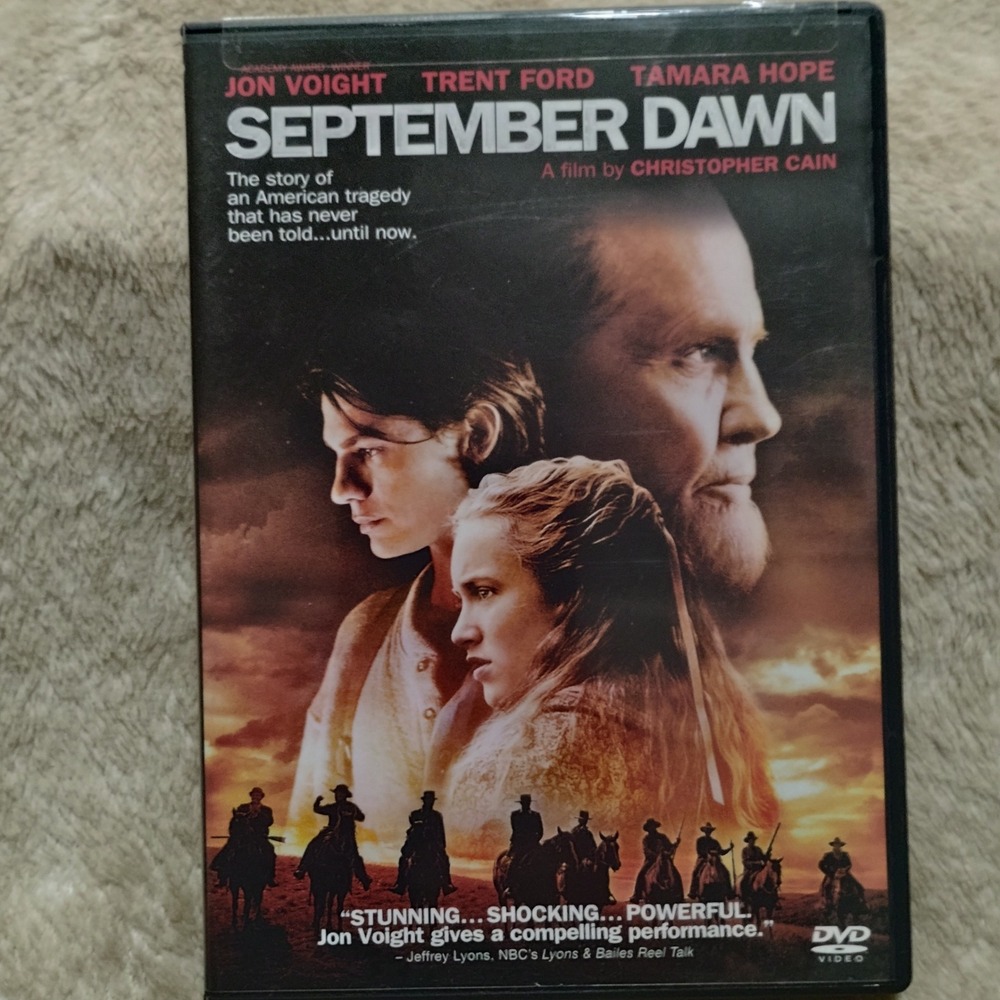 September Dawn DVD Jon Voight Trent Ford Historical Drama Western True Story